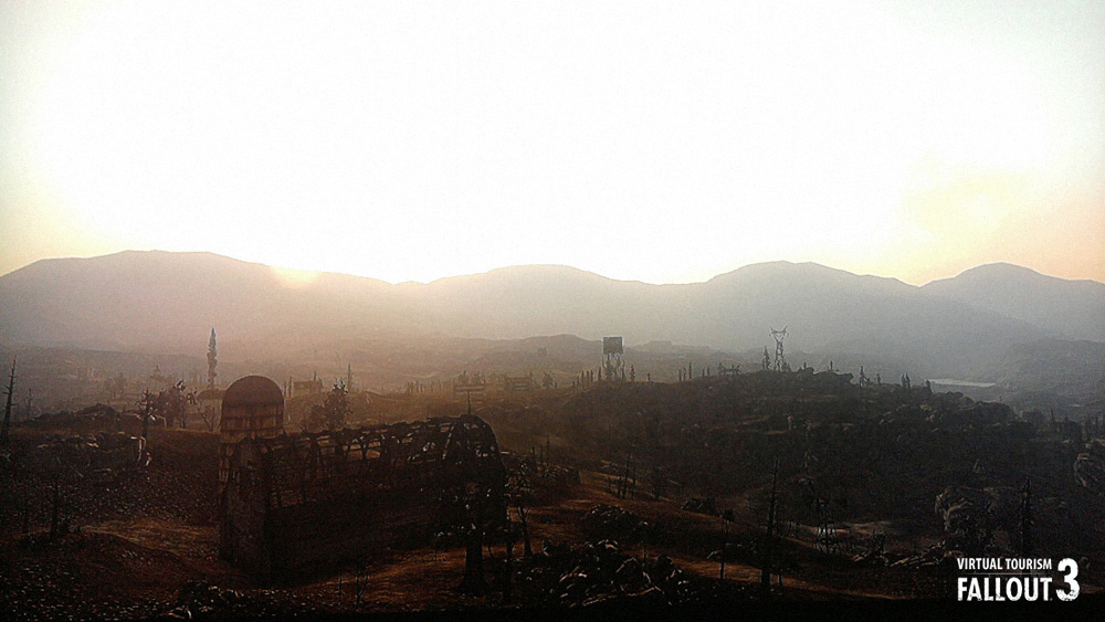 © Bethesda game studios - Francois Soulignac - Virtual tourism - Fallout 3