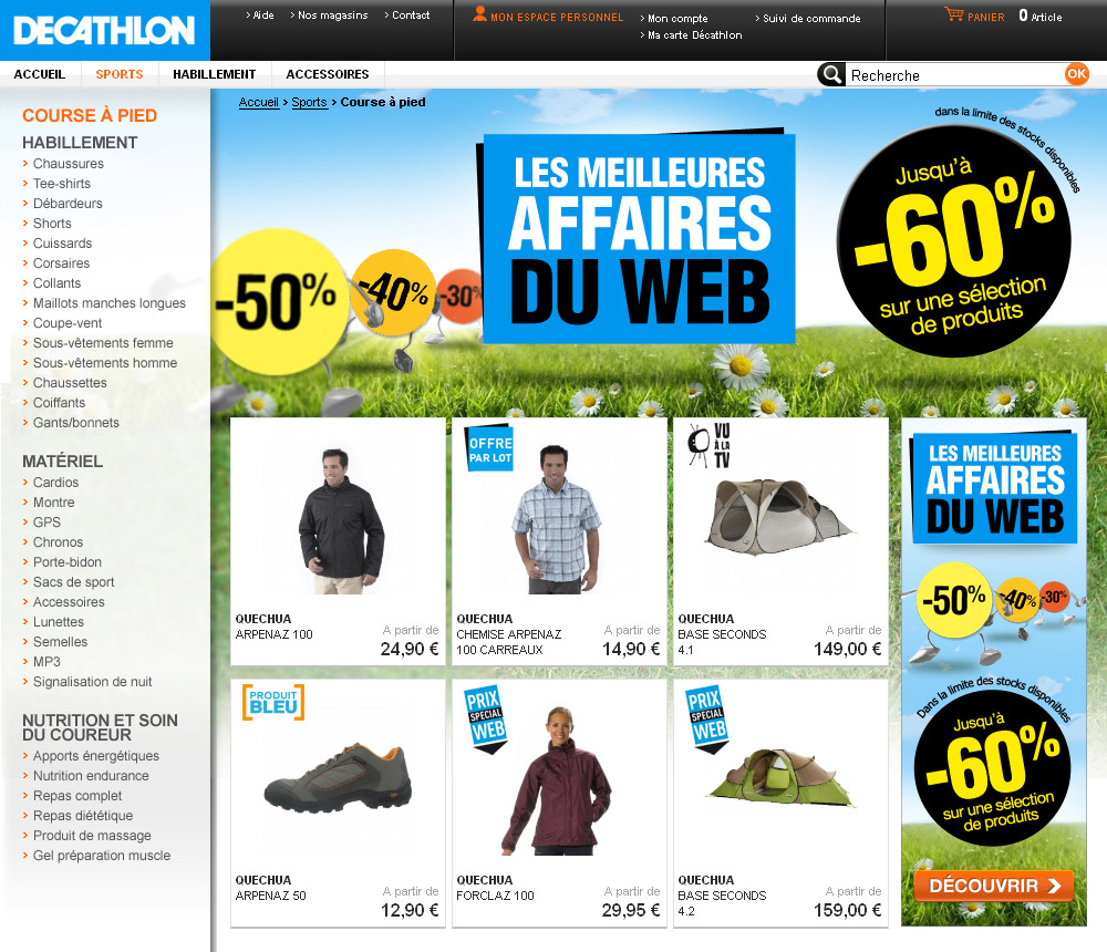 decathlon today offers